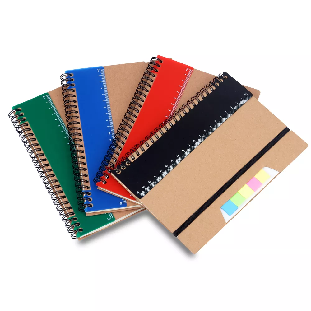 Caderno kraft com pauta 21x14 - 1