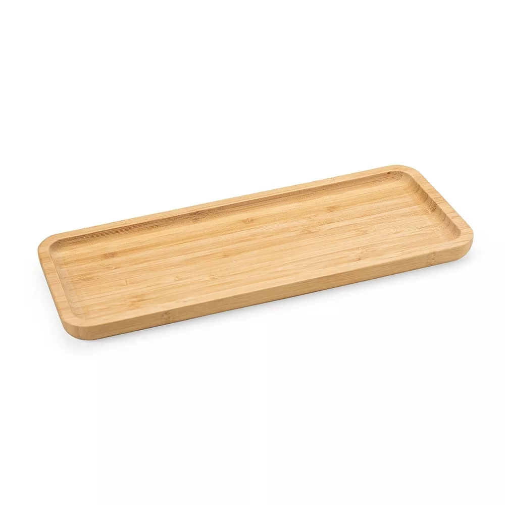 Petisqueira de bambu retangular 36x15 - 1