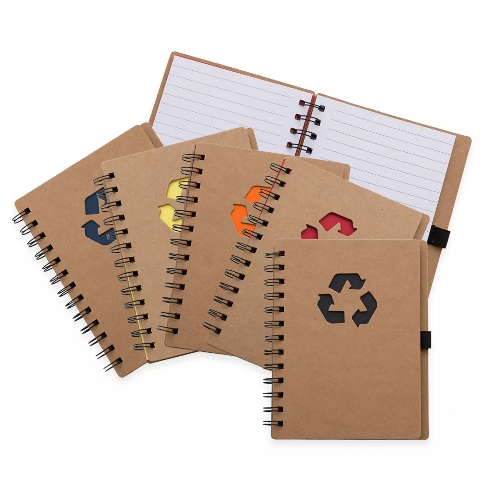 Caderno ecológico com pauta 18x15 - 1