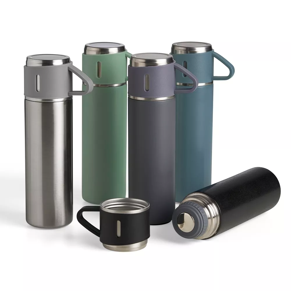 Garrafa térmica inox  450ml - 1