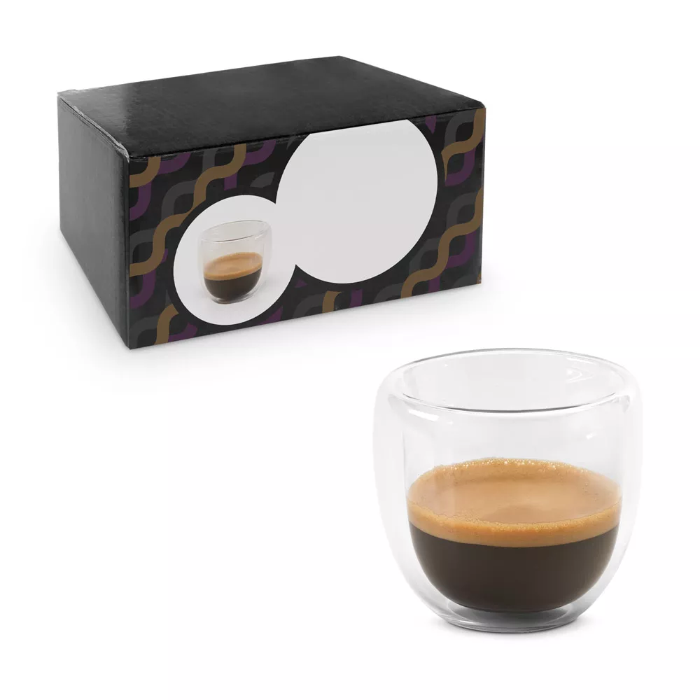 Conjunto  em vidro isotérmico 75ml - 1