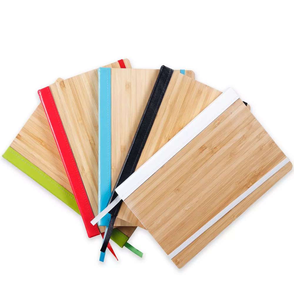 Caderno em bambu com pauta 20x13 - 1