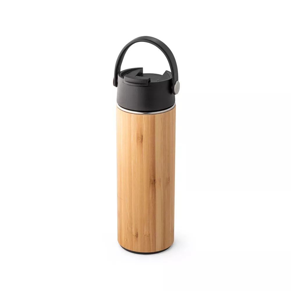 Squeeze térmica em bambu  440ml - 1