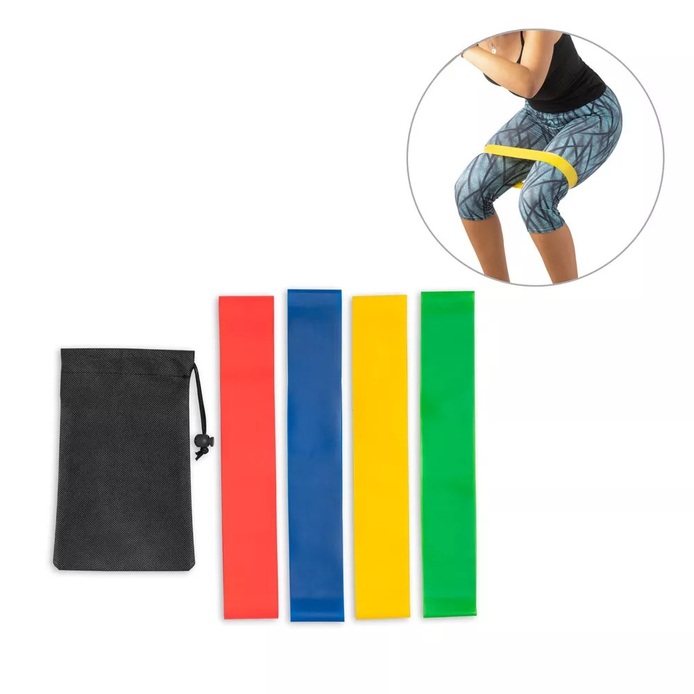 Conjunto de 4 bandas elásticas - 1