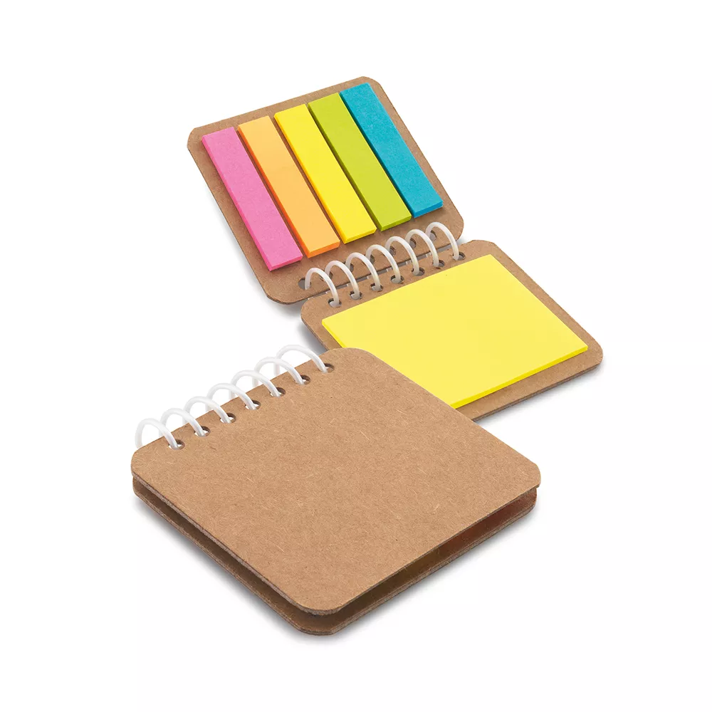 Caderno com capa em papek kraft 7x7 - 1
