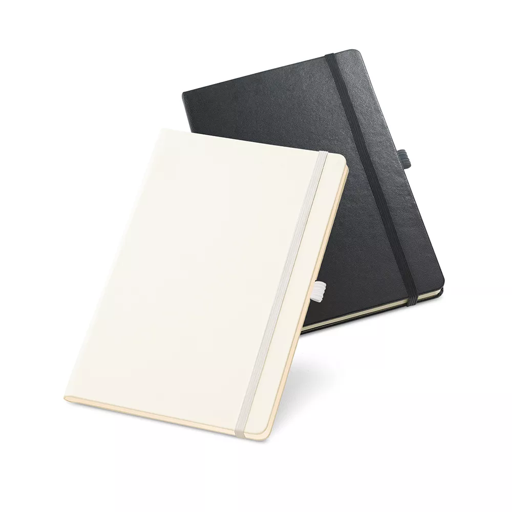 Caderno em couro sintético com pauta 21x13 - 1
