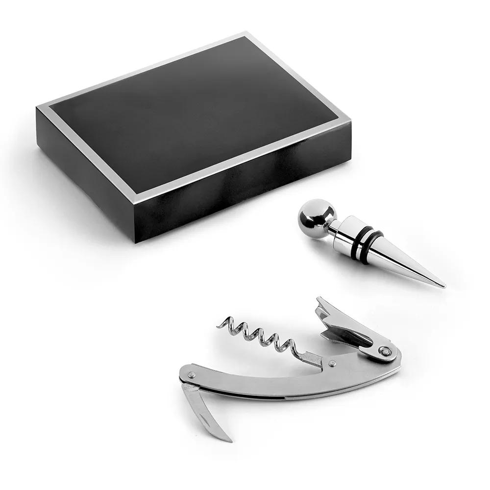 Conjunto para vinho em zinco - 1