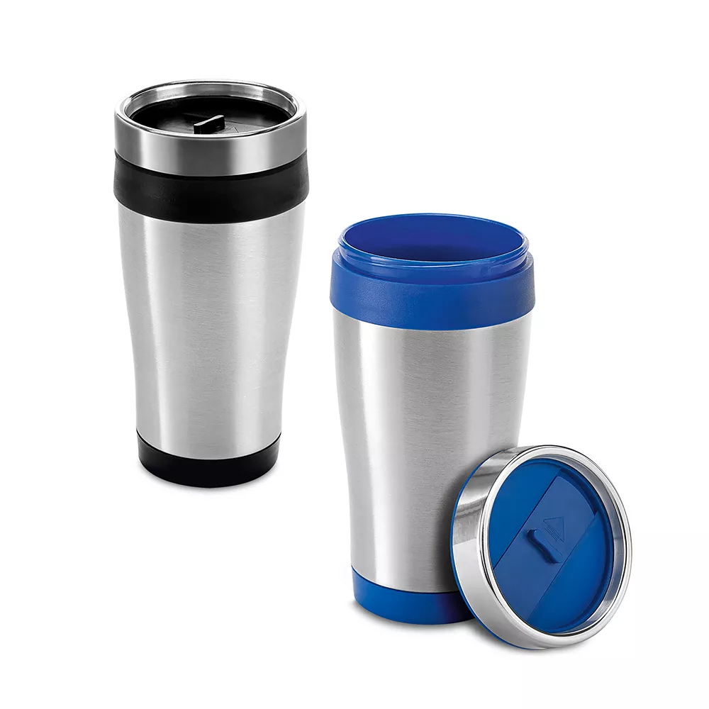 Copo térmico em inox e pp 420ml - 1