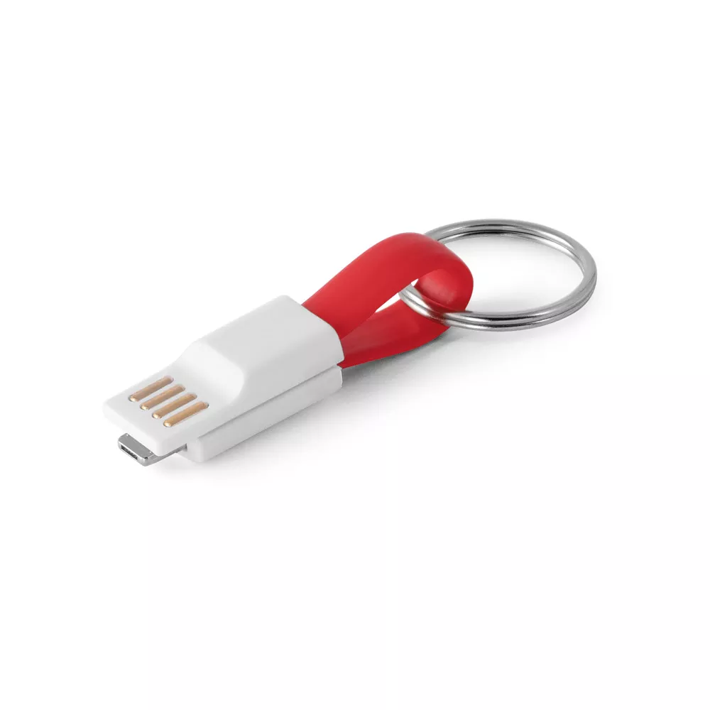Cabo usb com conector 2 em 1 - 1