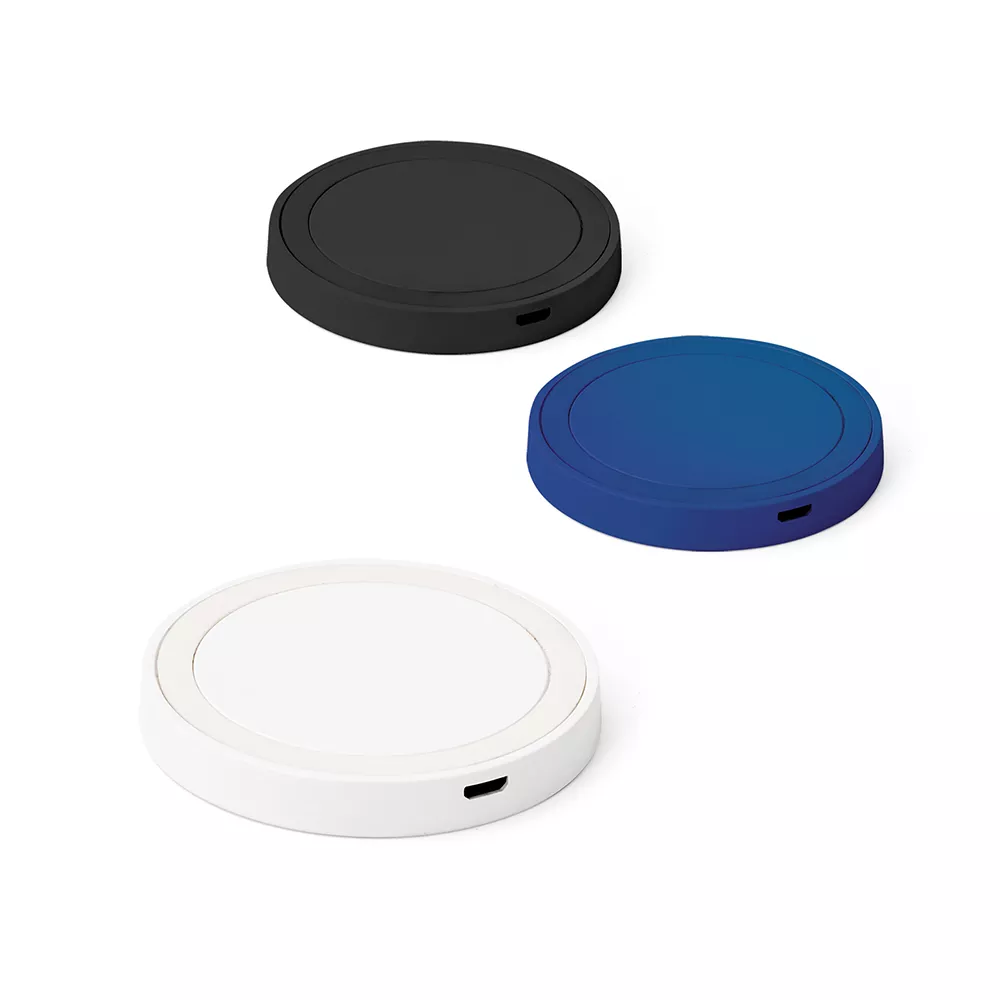 Carregador wireless em abs e silicone - 1