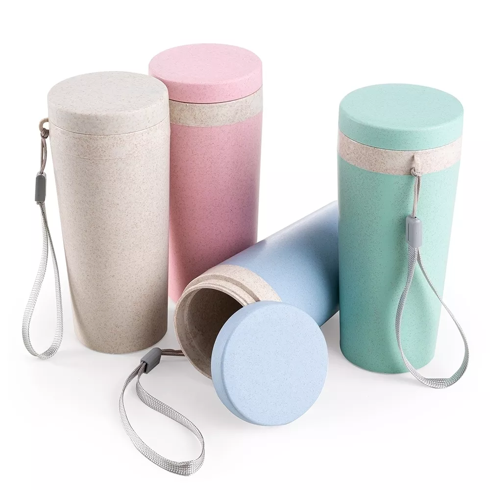 Copo fibra de bambu 350ml - 1