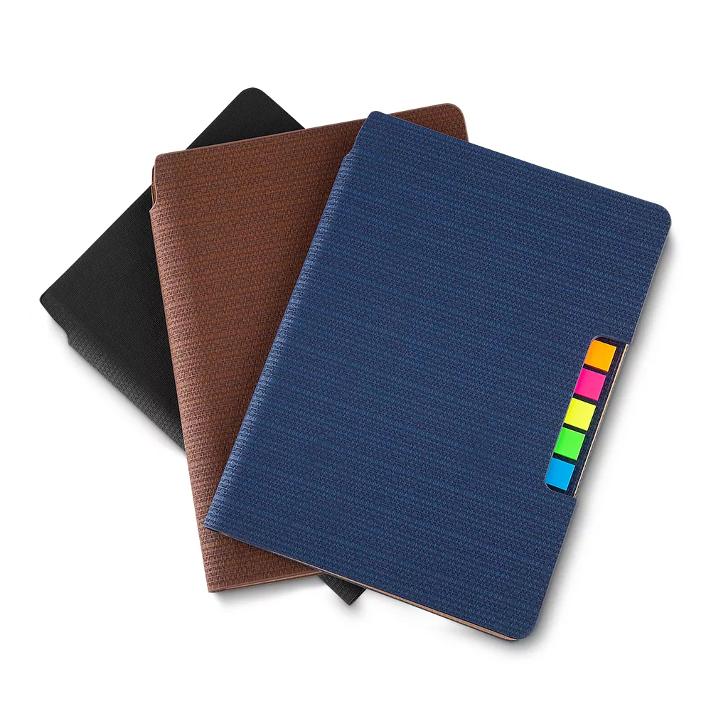 Caderno em pu com pauta 21x15 - 1