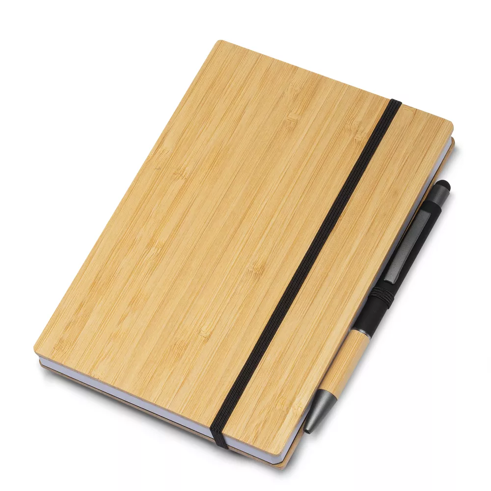 Caderno em bambu com pauta 18x12 - 1
