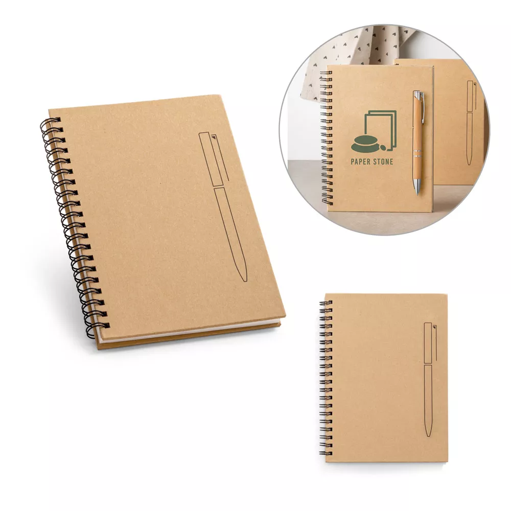 Caderno em kraft sem pauta 18x13 - 1