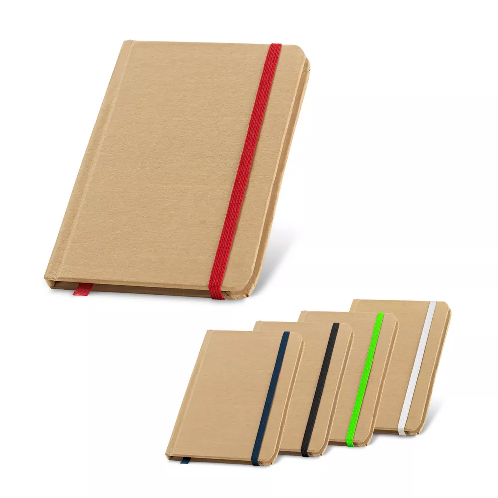 Caderno em papel reciclado sem pauta 14x10 - 1