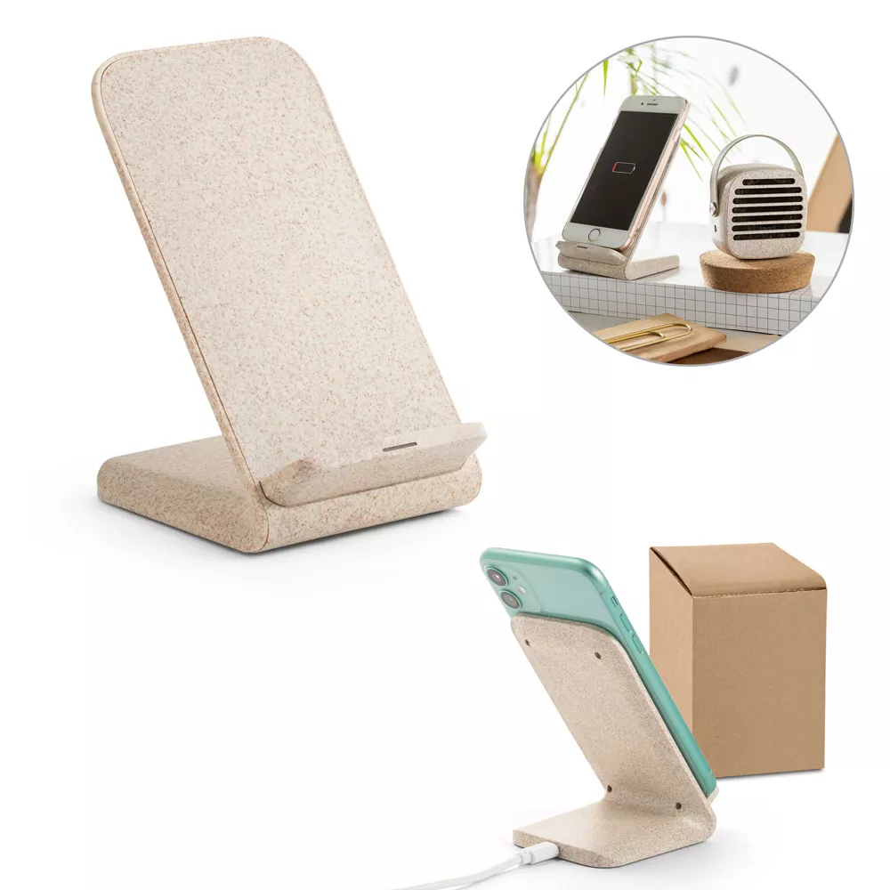 Suporte para celular com carregador wireless - 1
