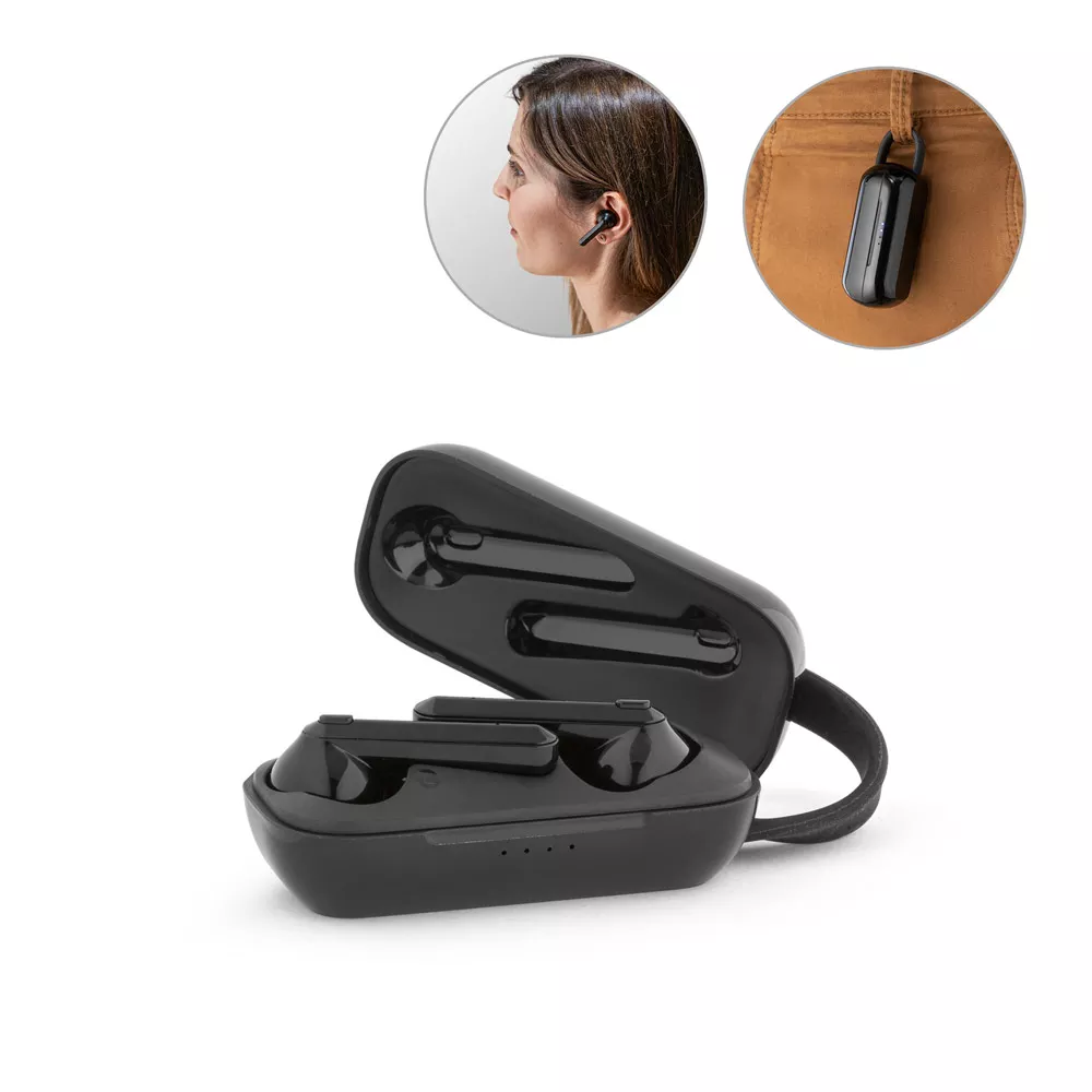 Fones de ouvido wireless em abs - 1