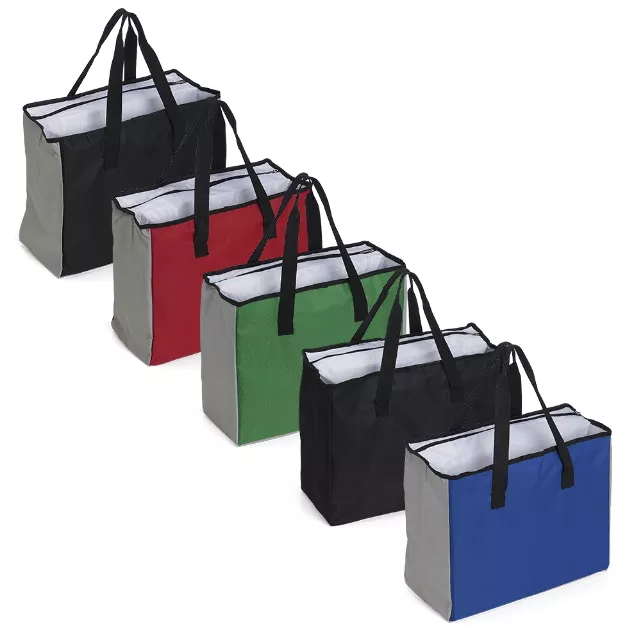 Sacola poliéster com bolso térmico  25l - 1