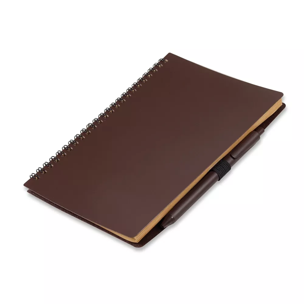 Caderno ecológico com caneta com pauta 21x15 - 1