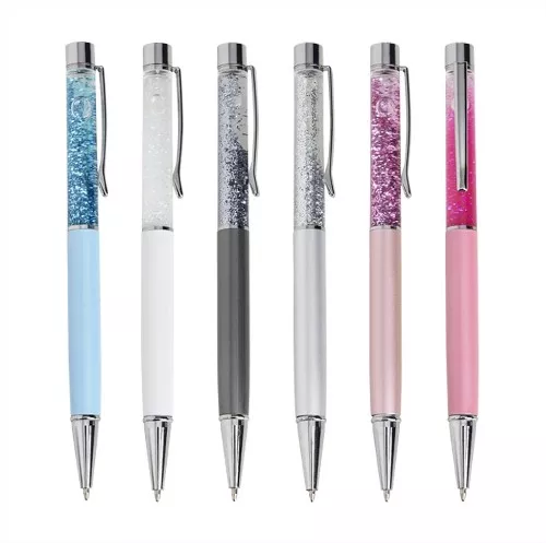 Caneta metal glitter - 1
