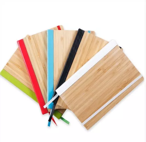Caderneta em bambu com pauta 20x13 - 1