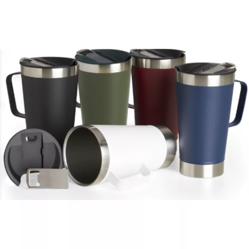 Caneca térmica com abridor 500ml - 1