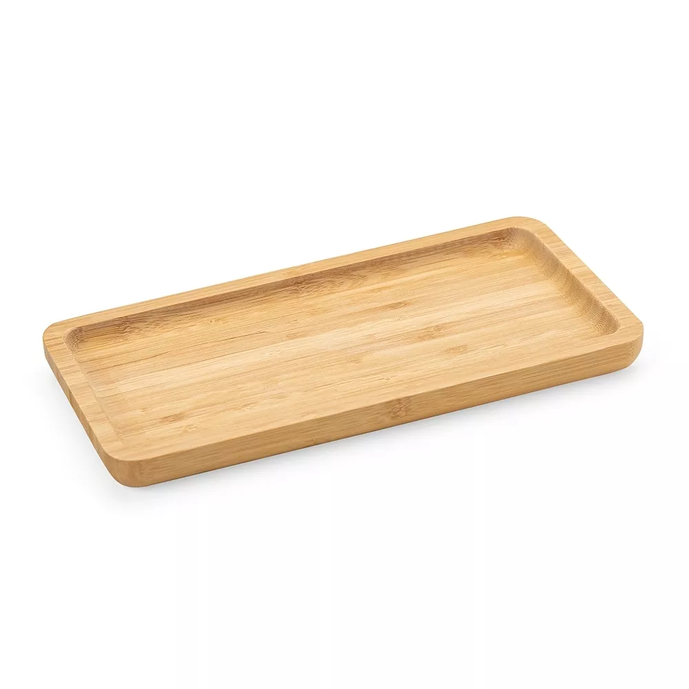 Petisqueira retangular de bambu 26x13 - 1