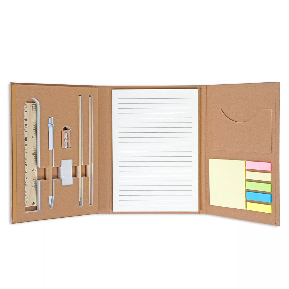 Kit escritório capa em papel kraft - 1