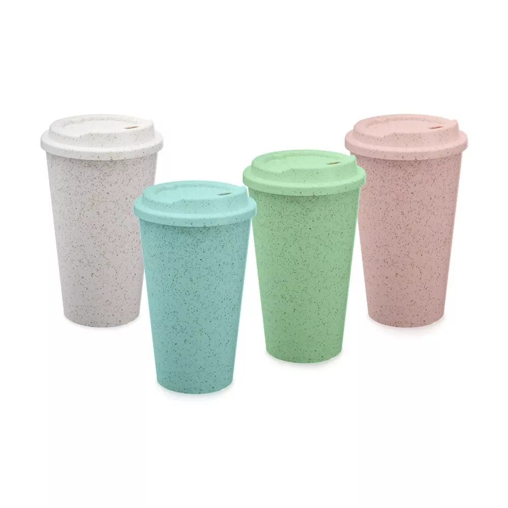 Copo fibra de arroz 550 ml - 1