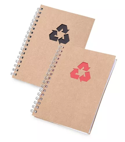 Caderno ecológico com pauta 15x11 - 1
