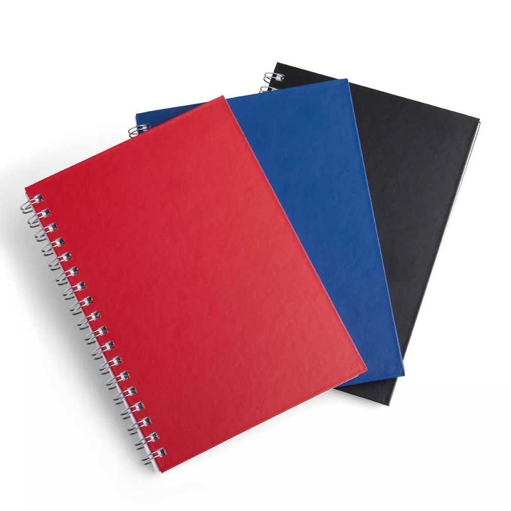 Caderno percalux emborrachado com pauta 24x17 - 1