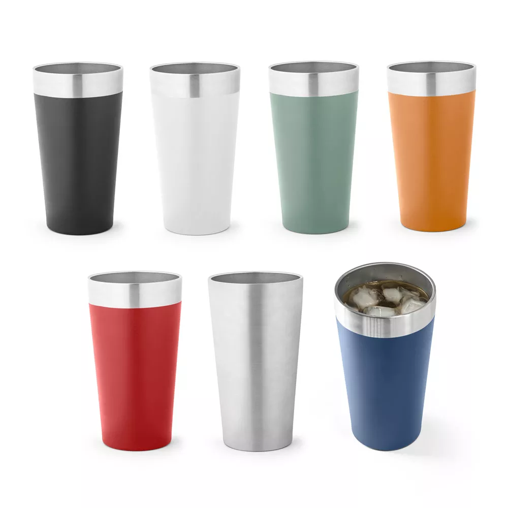 Copo térmico em aço inox 540ml - 1