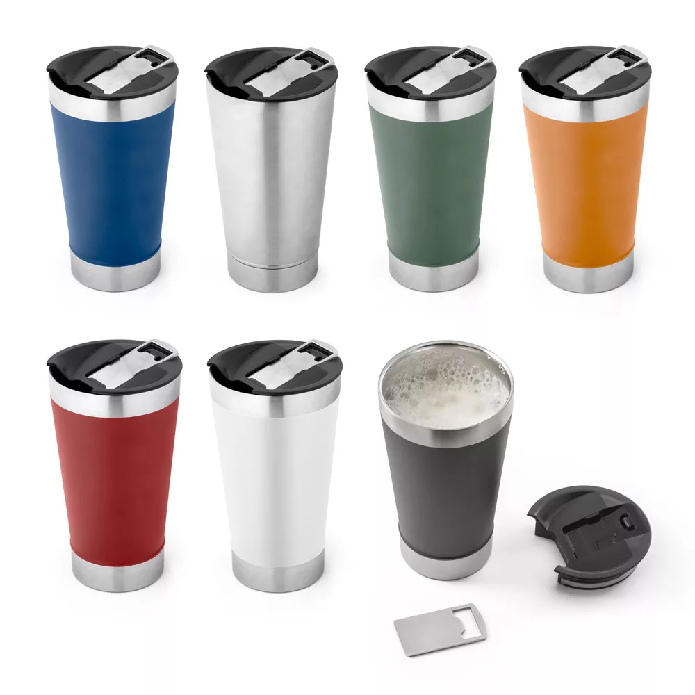 Copo de viagem em inox térmico 630ml - 1