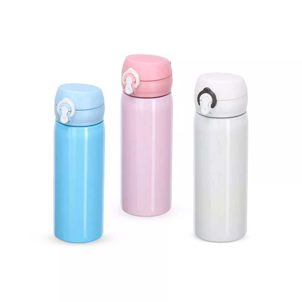 Garrafa inox brilhante 500ml - 1