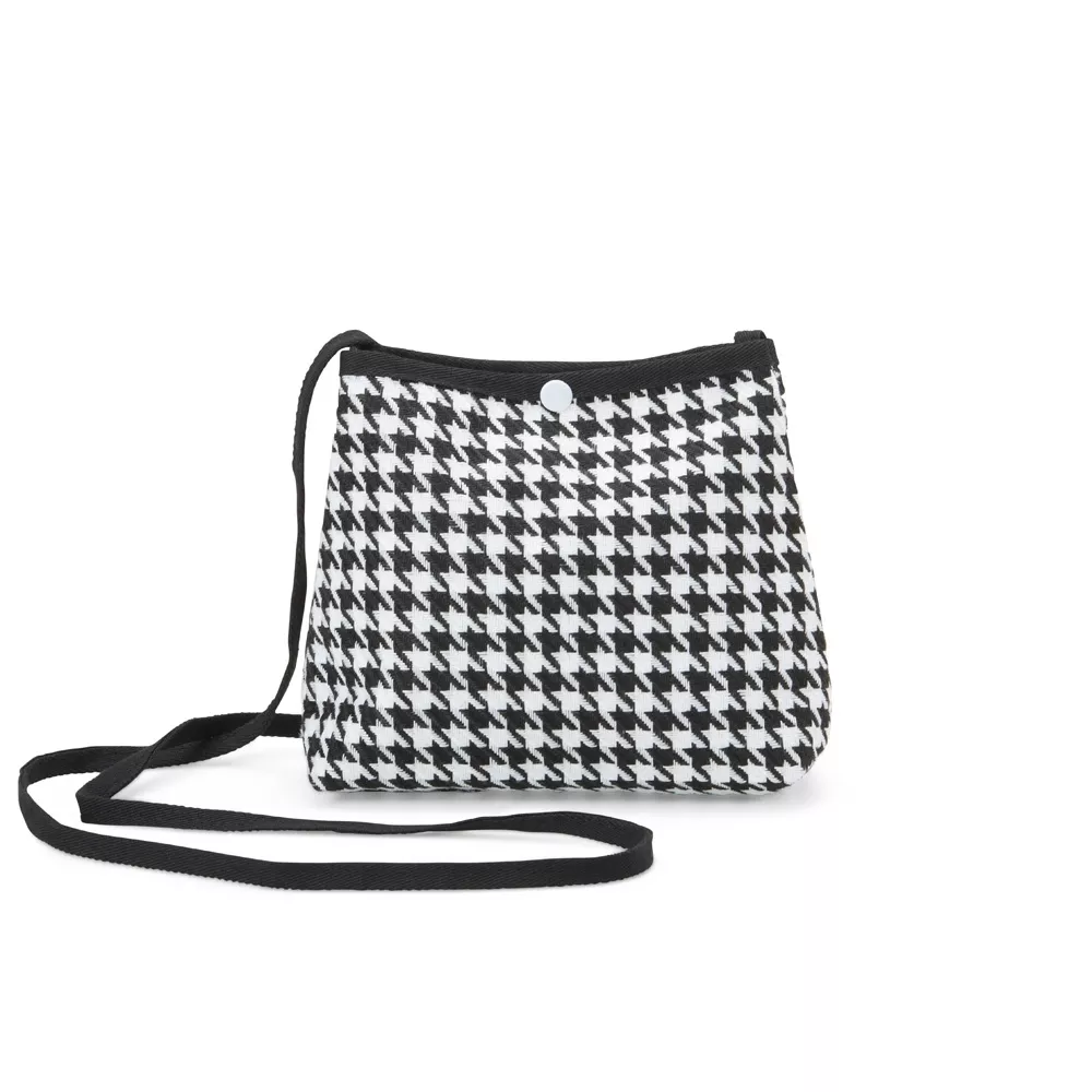 Mini bolsa transversal em algodão - 1