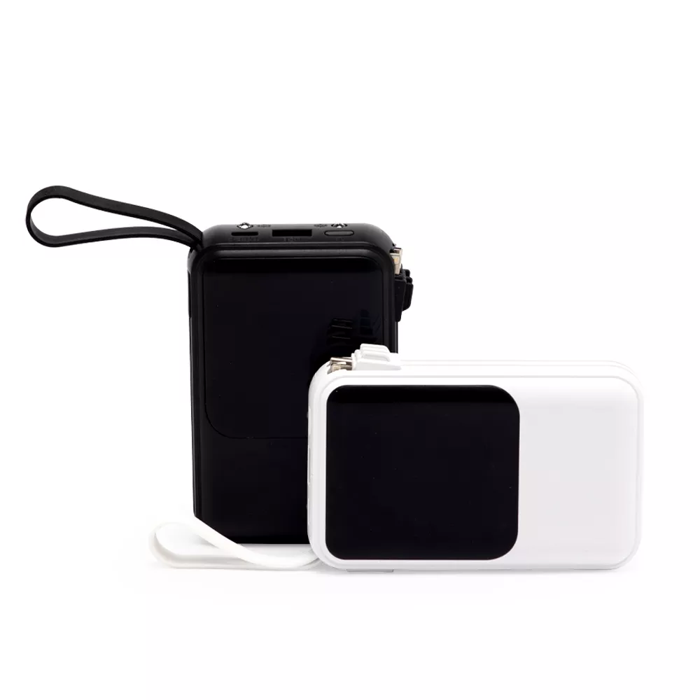 Power bank 10.000mah com lanterna e multissaídas - 1