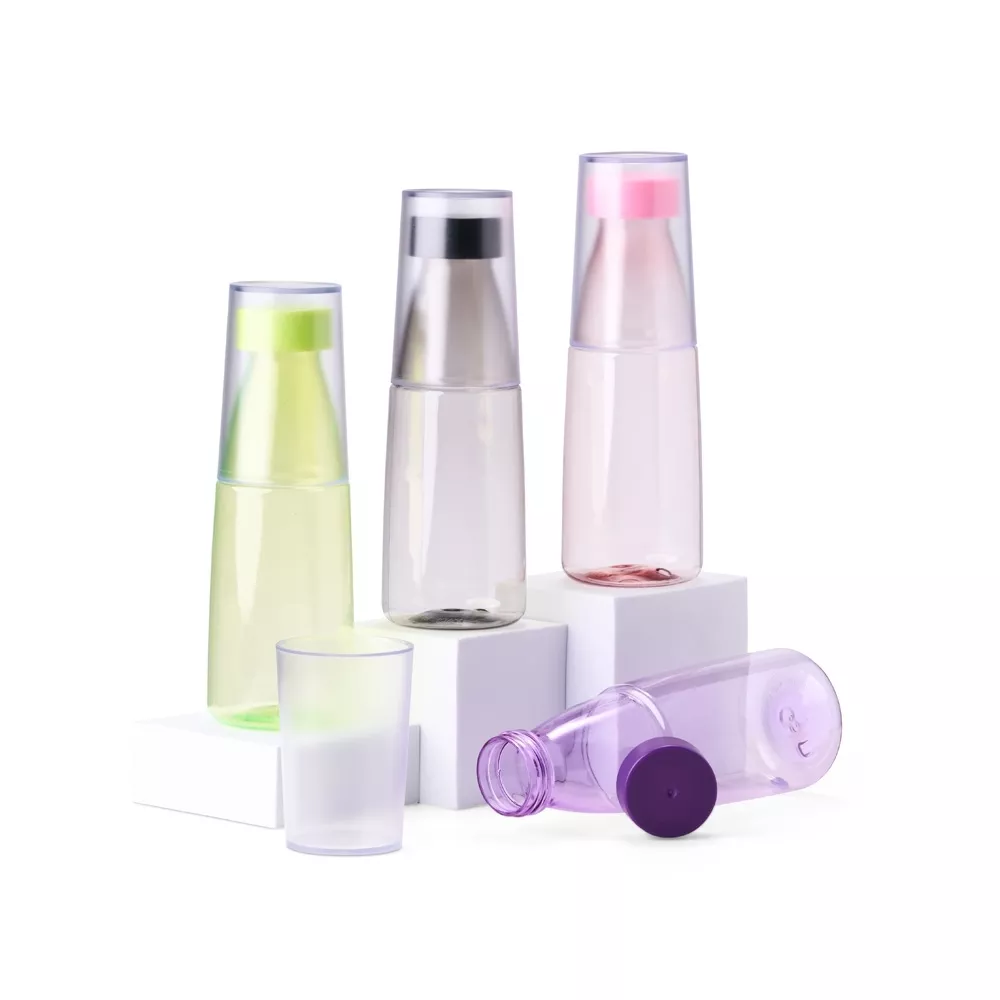 Garrafa plástica 2 em 1 550ml - 1