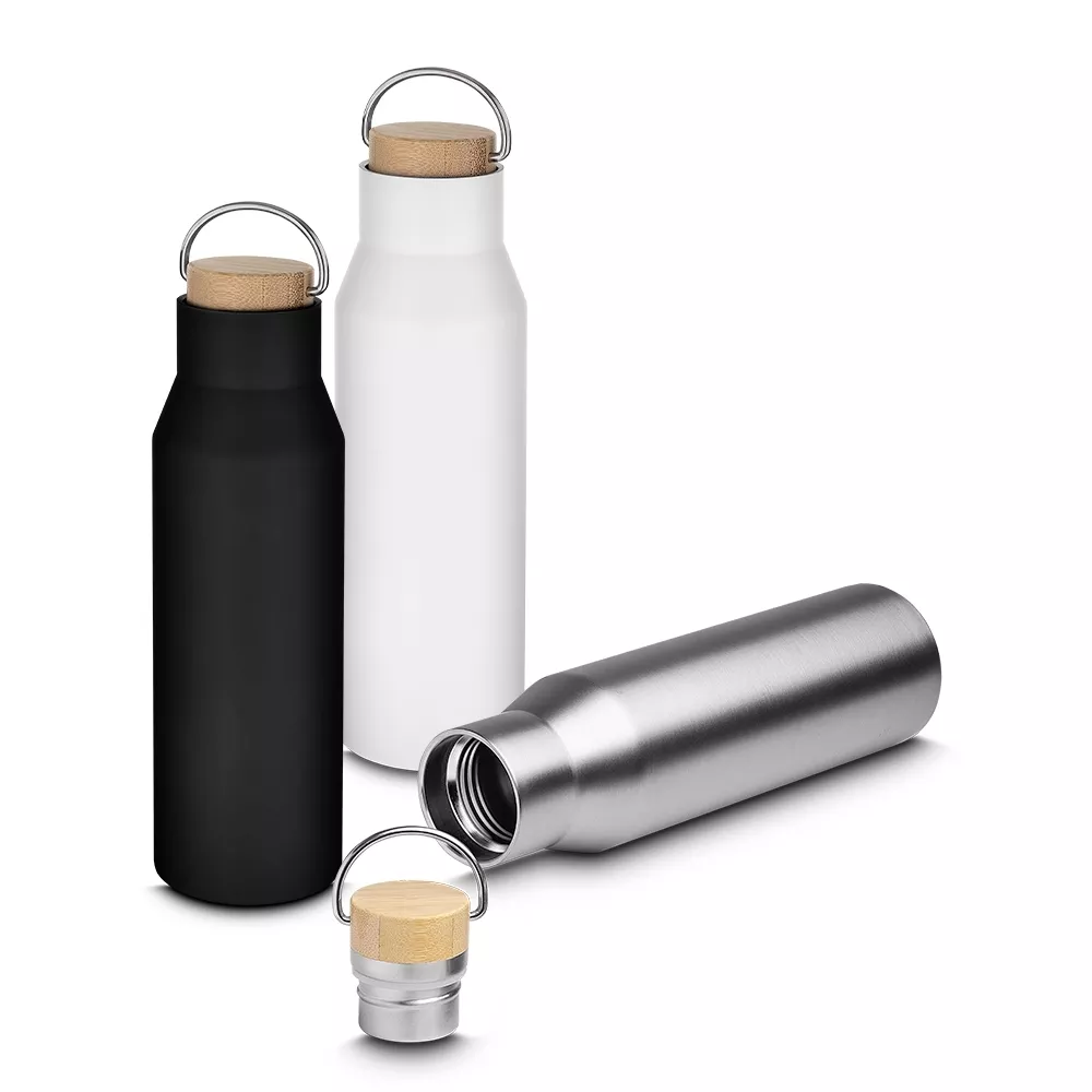 Garrafa térmica inox 600ml - 1