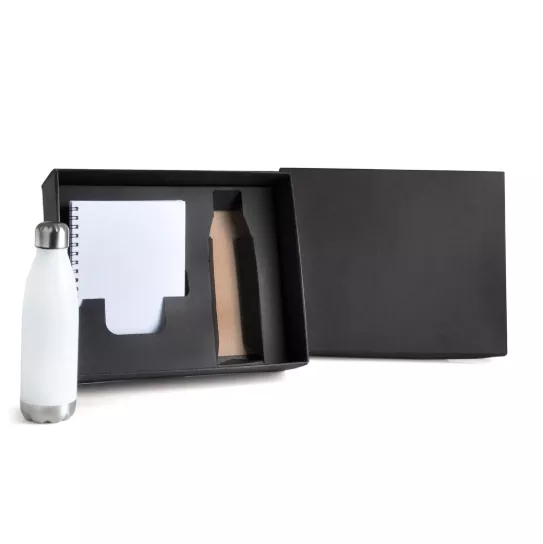 Kit garrafa e caderno 2 peça - 1