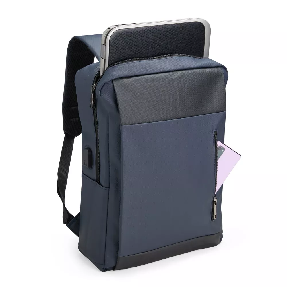 Mochila impermeável pu impermeável antifurto 17" - 1