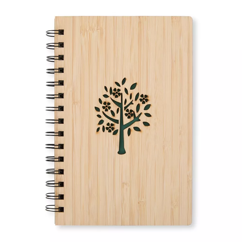Caderno bambu com pauta 21 x14 - 1