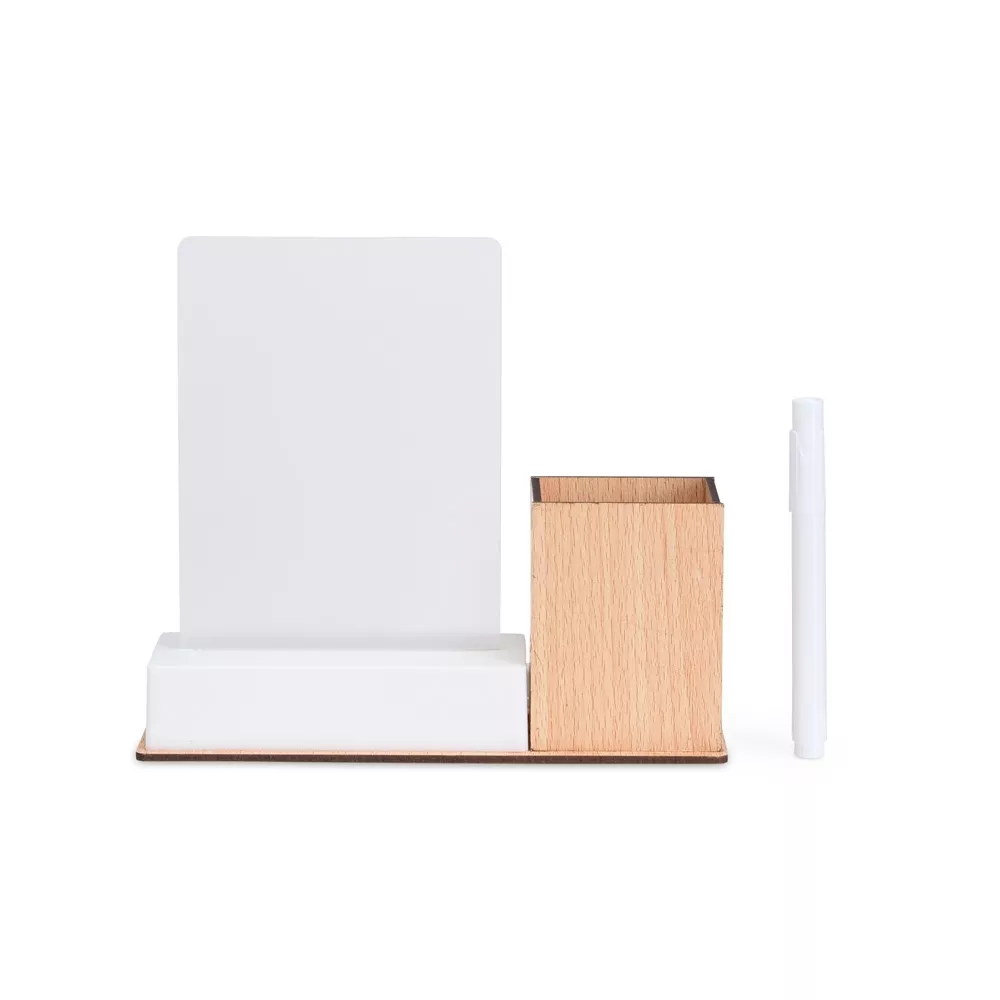 Quadro de mensagens led com porta-caneta - 1