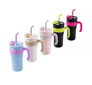 Copo térmico quencher com canudo 800ml - 1