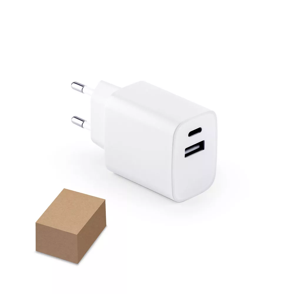 Adaptador de corrente com porta usb-a - 1