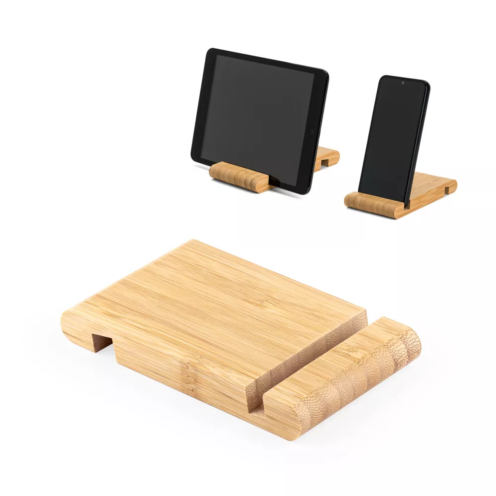 Suporte para celular em bambu - 1