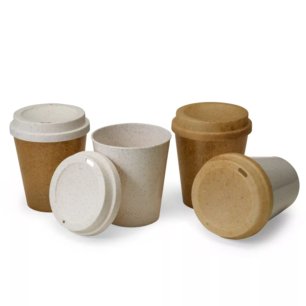 Copo ecológico café 350ml –  fibra de coco - 1
