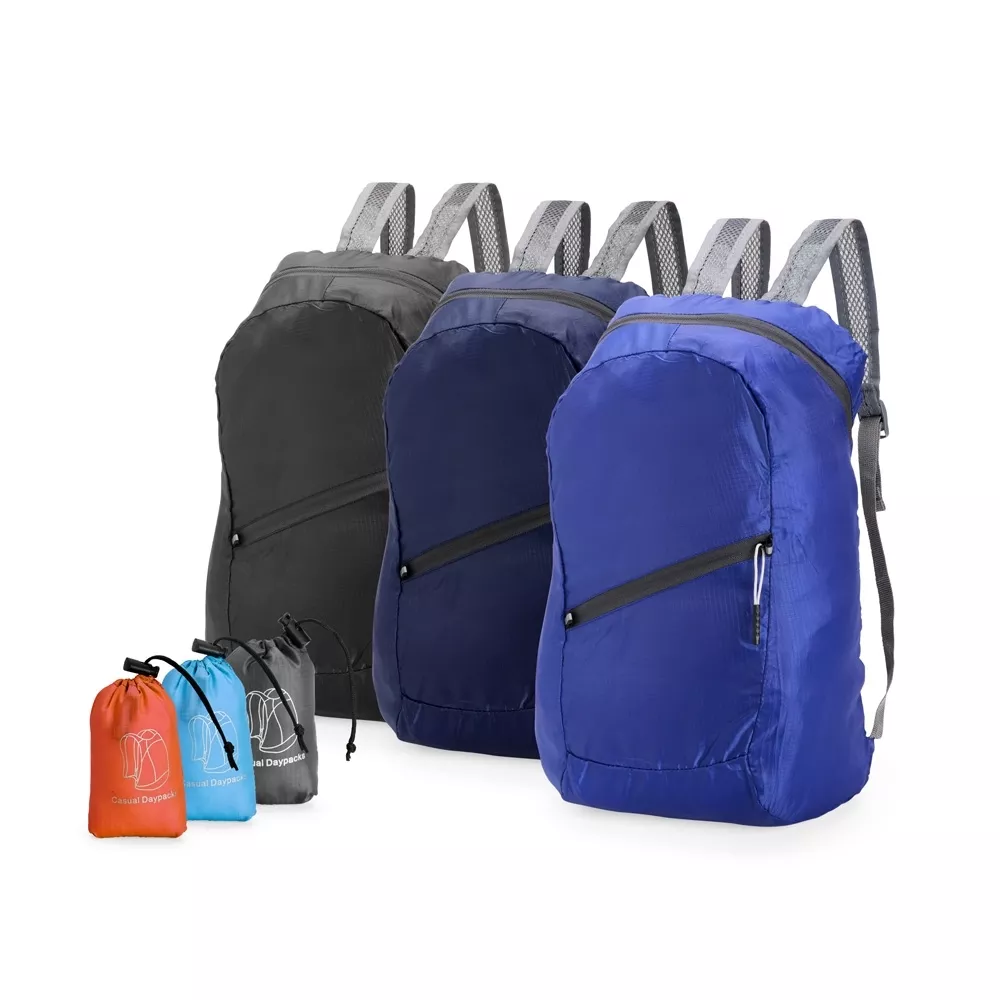 Mochila dobrável poliéster 14l - 1