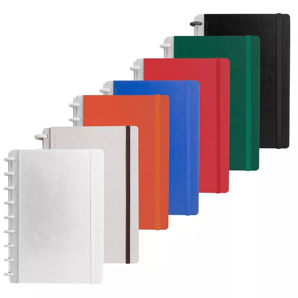 Caderno capa dura com discos removíveis - 1
