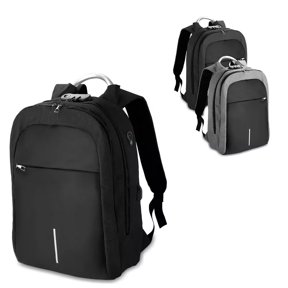 Mochila  notebook em poliéster 300d - 1