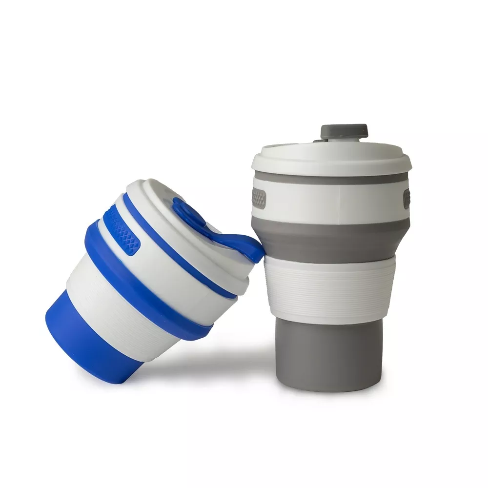 Copo retrátil de silicone 350ml - 1